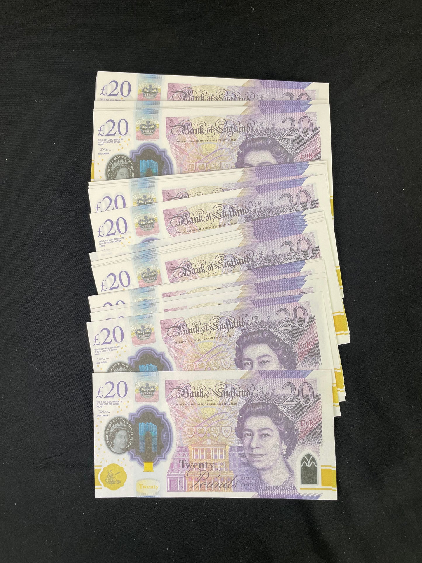 Replica UK Prop Money - Best Fake Money (20s) - Prop Cash For Film & Youtube Pranks