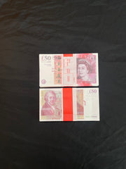 Replica UK Prop Money - Best Fake Money (50s) - Prop Cash For Film & Youtube Pranks