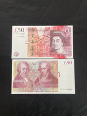 Replica UK Prop Money - Best Fake Money (50s) - Prop Cash For Film & Youtube Pranks