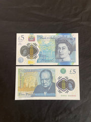 UK Prop Money - 5 Pound Bank Notes - Fake Prop Cash For Film & Youtube