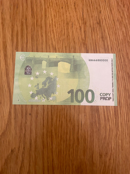 Replica Euro Prop Money - Best Fake Money (100s) - Prop Cash For Film & Youtube Pranks